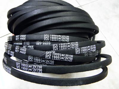 SPZ1887LW三之星窄V带SPZ1900LW/3V750空调机皮带SPZ1937LW三角带