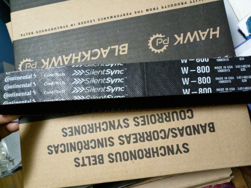 W-800人字齿皮带CONTITECH德国马牌进口人字形同步带老鹰带
