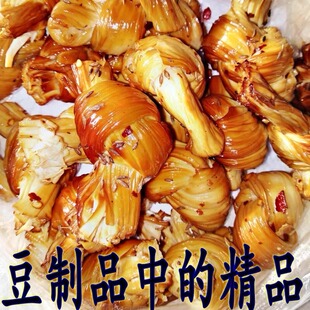 新货东北特产豆制品   素鸡肘麻辣孜然味原味大豆腐皮做的 豆干
