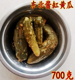 东北老式农家大酱腌制大酱缸咸菜酱黄瓜子酱菜小咸黄瓜子酱缸黄瓜