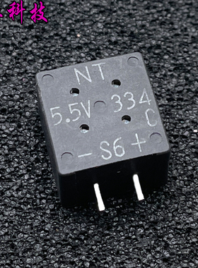日本 NEC TOKIN NT 5.5v 0.33F FMOH334ZF 方形超级法拉电容 334