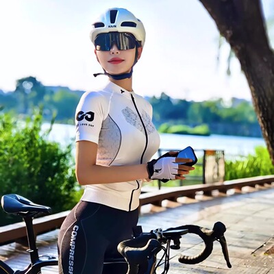 golovejoy女短袖骑行服速干防晒