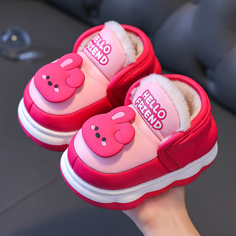 儿童棉鞋女童2025新款冬季防水小熊宝宝卡通保暖男孩包头包跟棉鞋,童鞋/婴儿鞋/亲子鞋,棉鞋,淘宝优惠券,粉丝福利购,淘宝优惠卷