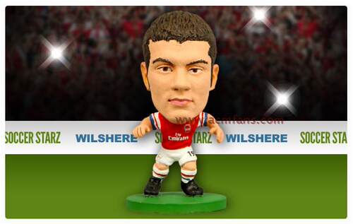 阿森纳球星公仔 威尔谢尔 SoccerStarz 足球人偶模型