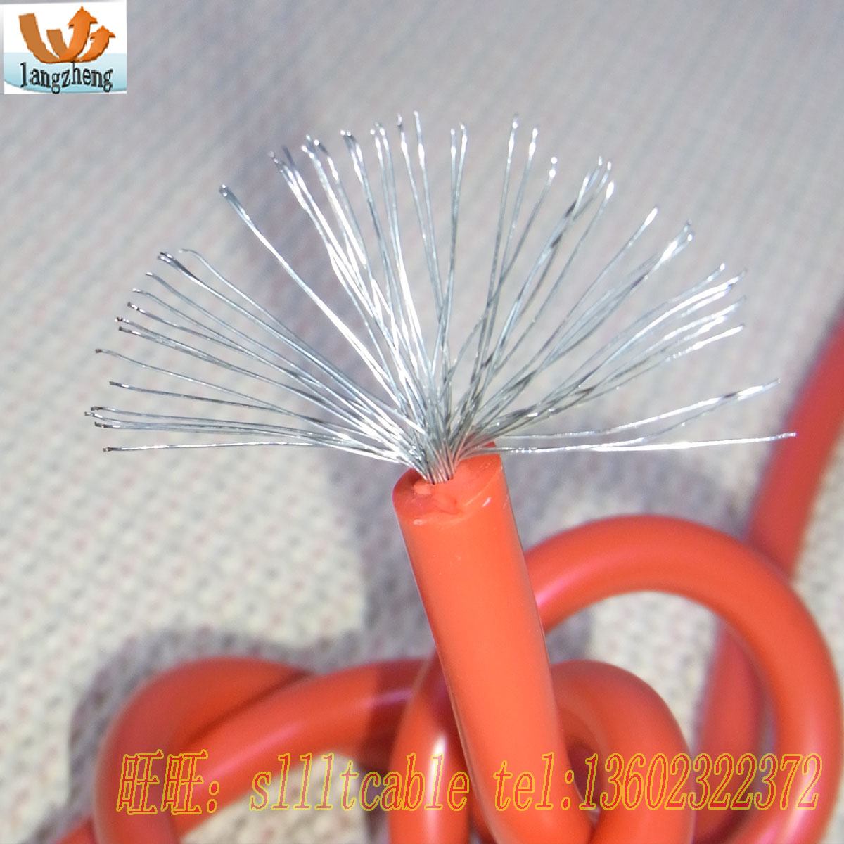 高压线  硅胶线 高温线 电子线 导线UL3239 16AWG20KV软线 连接线