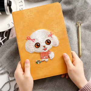 14.8元包邮  Di-LiAN iPad刺绣保护套 +送高清膜