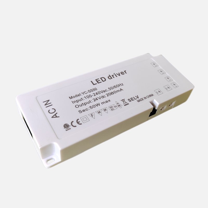 研创超薄橱柜灯驱动电源24V50W