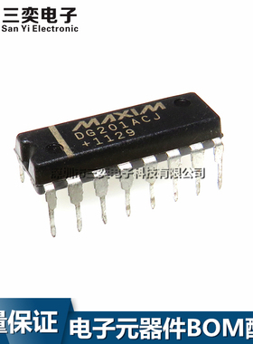 DG201ACJ 接口开关模拟芯片DJ CJ DIP-16 直插 DG201BDJ 原装正品