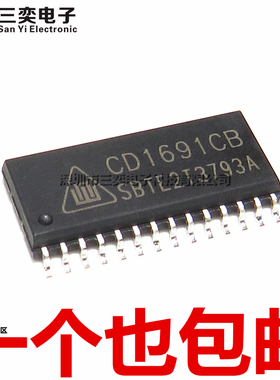 原装正品 CD1691CB 单片FM/AM调频调幅收音机芯片 SOP28贴片 集成