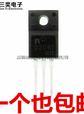 原装正品 D2061 2SD2061 TO-220F直插三极管 塑封 NPN 功率晶体管