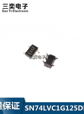 SN74LVC1G125DBVR 丝印C25F C255 SOT23-5 单总线缓冲器 原装正品