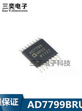AD7799BRUZ-REEL TSSOP-16 3通道数据转换器IC 原装正品 三奕电子
