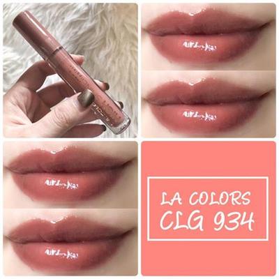 LA Colors lacolors934唇釉唇蜜lagirl蜜桃奶茶色口红547枫叶535