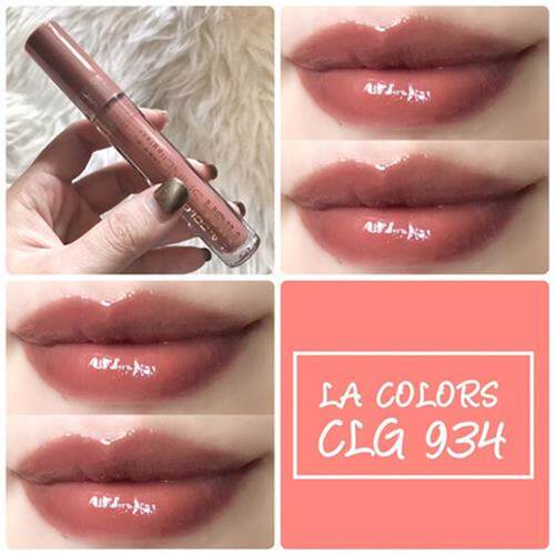 LA Colors lacolors934唇釉唇蜜lagirl蜜桃奶茶色口红547枫叶535