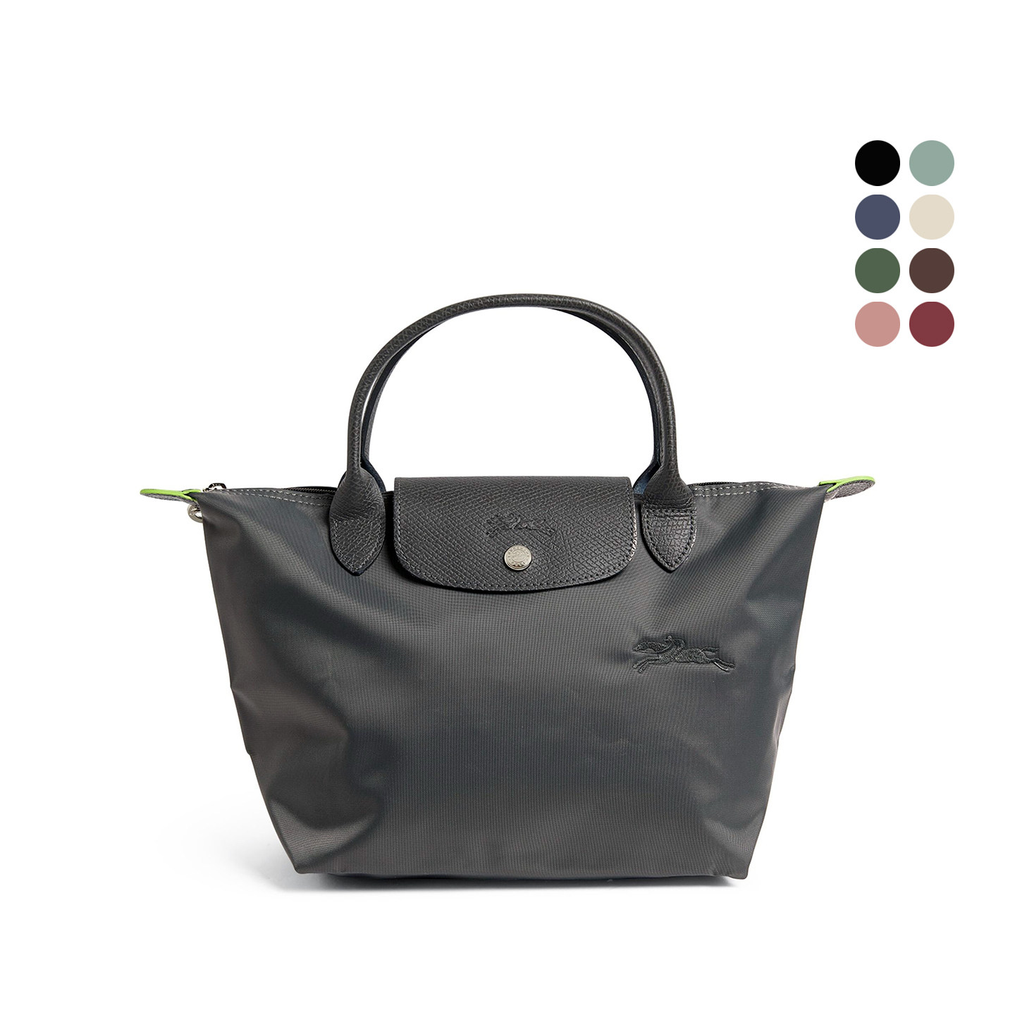 LONGCHAMP珑骧女包小号短柄经典环保款女士手提包轻便通勤饺子包