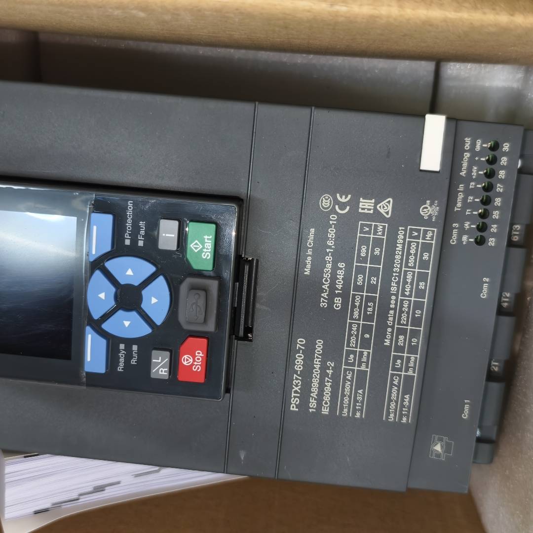 [议价]ABB软启动器，型号PSTX37-690-70，全新正品