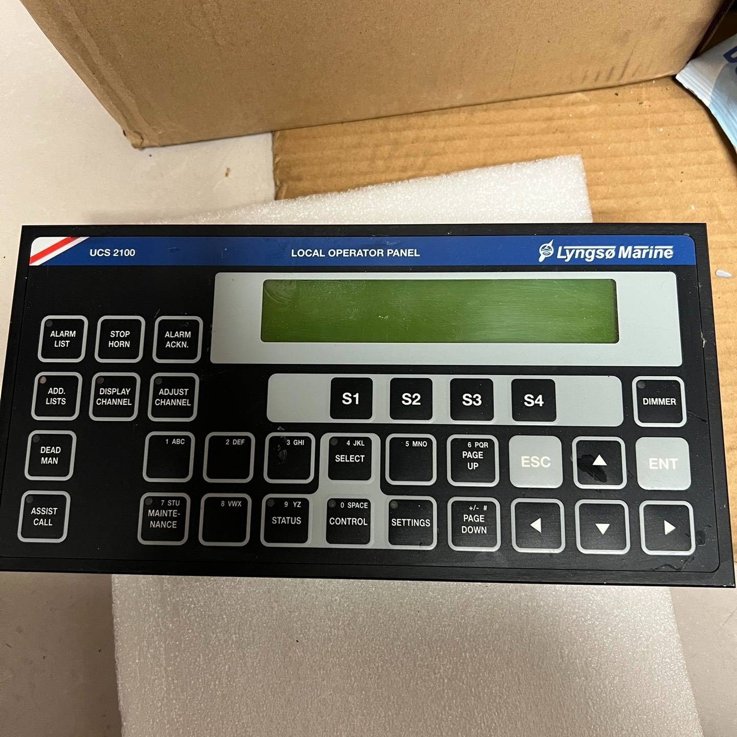 UMS2100，LOCAL OPERATOR PANEL控制