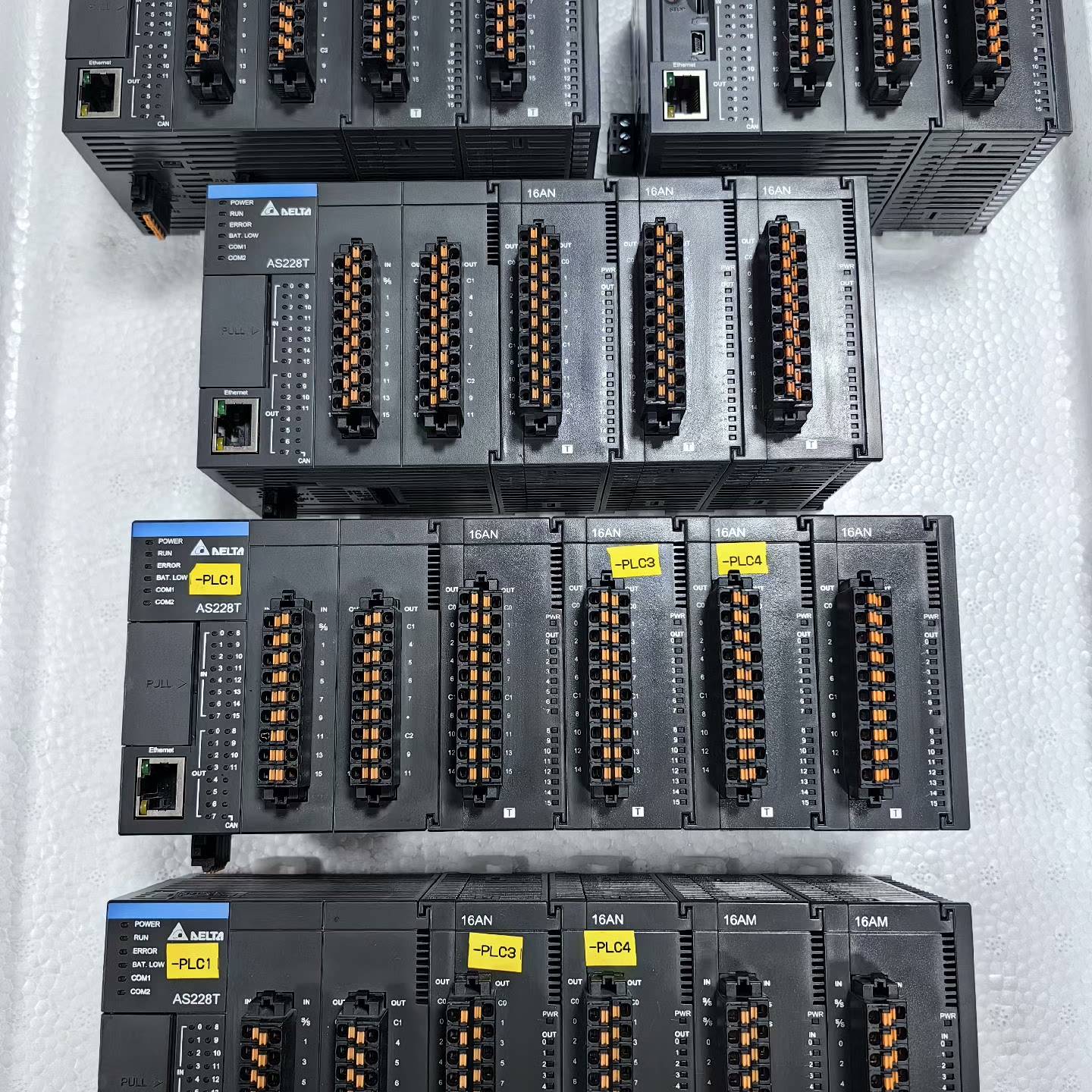 台达PLC  AS228T-A主机，支持canopen总线