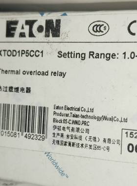 #继电器热过载XTOD1P5CC1    1-1. 5A