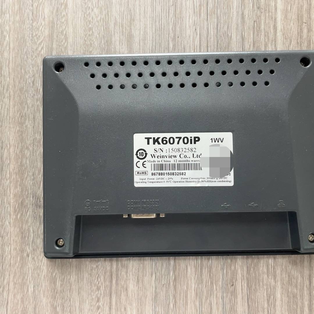 #触摸屏威纶触摸屏TK6070iP 1WV，两台，成色如