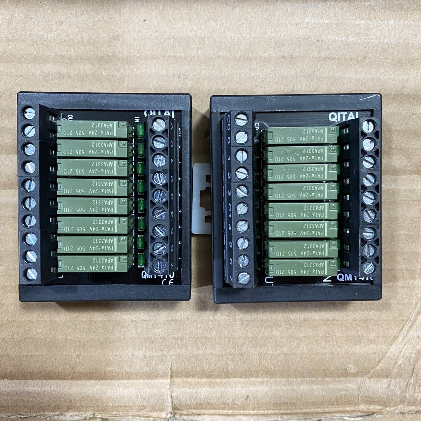 [议价]QITAI 8位继电器模组 24v 5A 60个 35