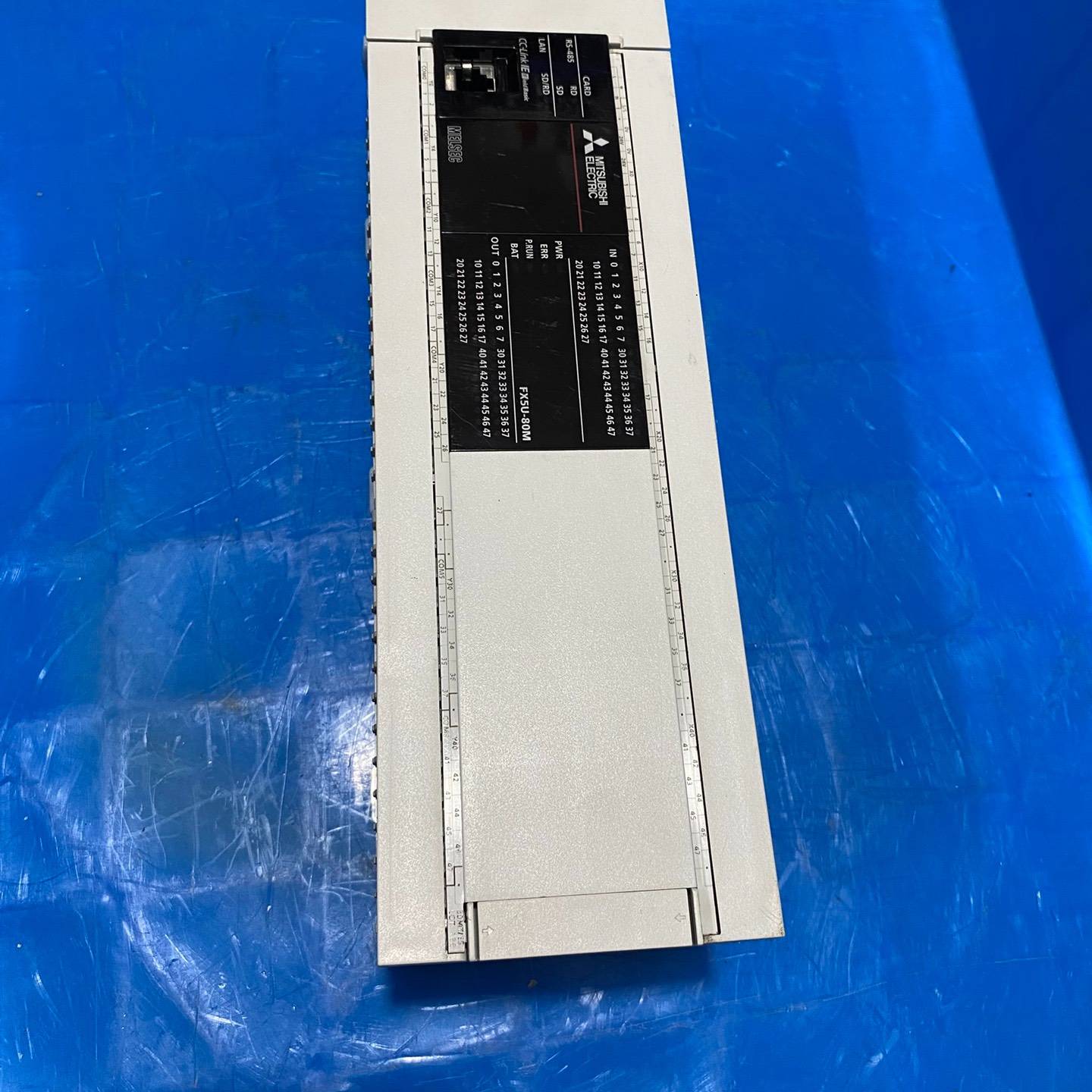 [议价]三菱PLC，型号FX5U-80MT/ES，实物图拍摄，