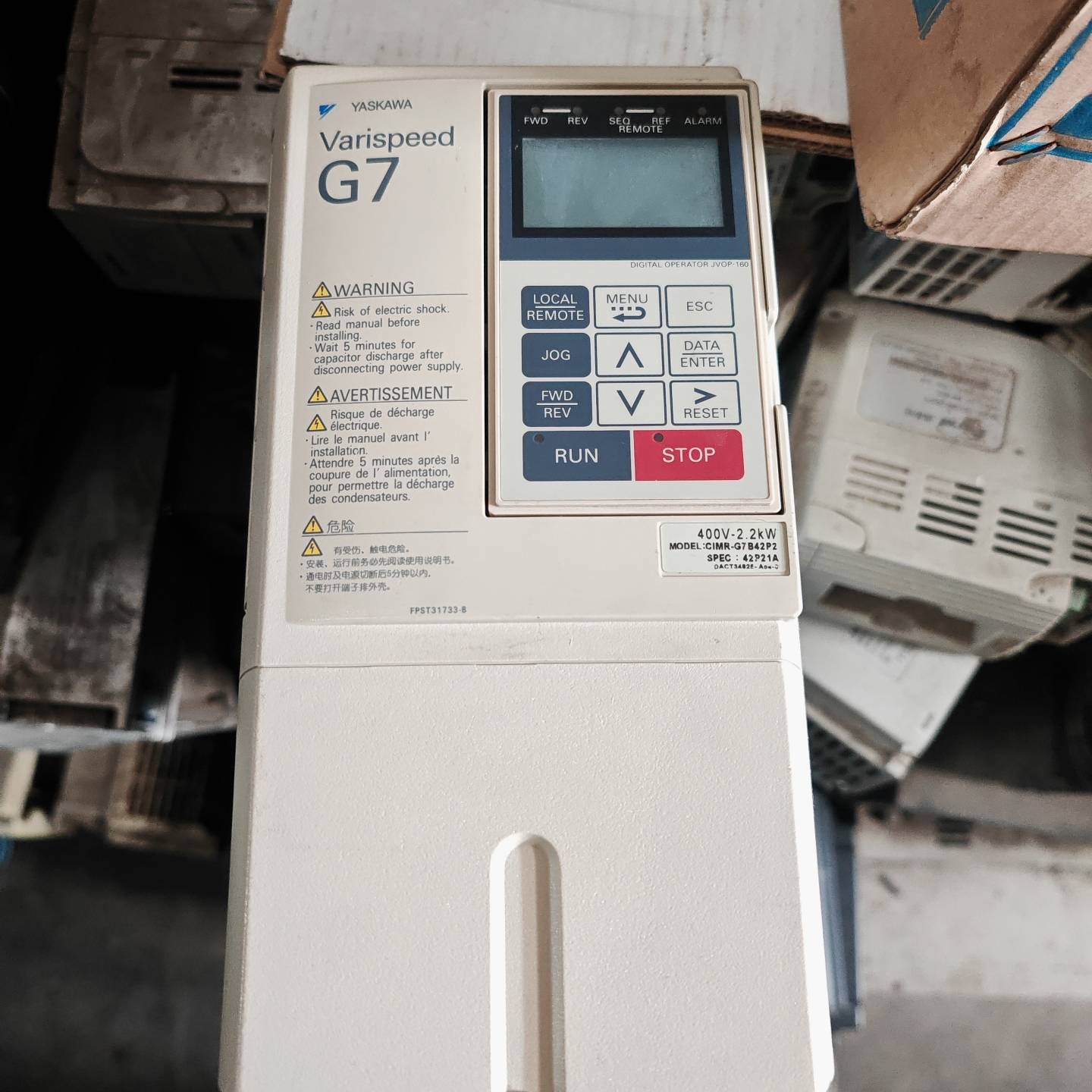 [议价]安川G7系列变频器CIMR-G7B42P2