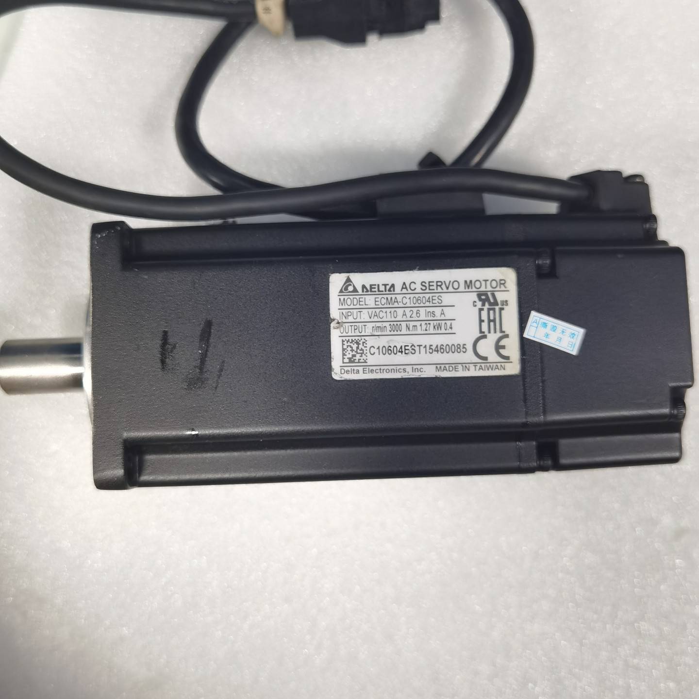 台达电机:型号:ECMA-C10604ES