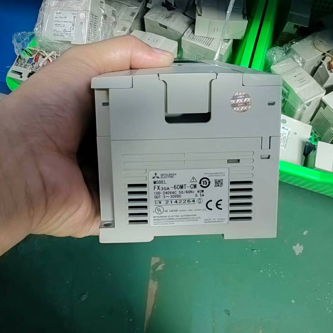 [议价]三菱plc 型号:FX3GA-60MT-CM 成色漂亮 有量