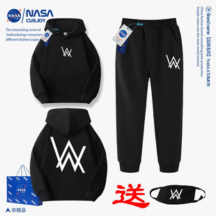 嘉豪战衣艾伦沃克alanwalker同款DJ潮爆款学生秋冬新款卫衣帅气