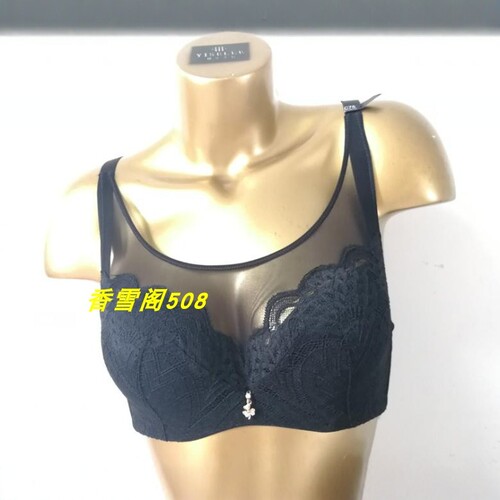 专柜正品 伊丝艾拉644CD薄杯防走光舒适收副乳抹胸式文胸内衣