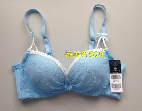 专柜正品伊丝艾拉18014 AB厚杯性感聚拢文胸小胸水袋杯内衣 - 封面