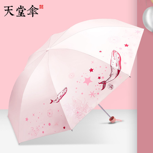 天堂伞卡通小学生轻便防晒雨伞