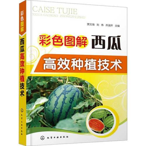 RT69包邮 彩色图解西瓜种植技术化学工业出版社农业、林业图书书籍