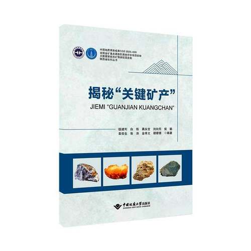 RT69包邮 揭秘“关键矿产”中国地质大学出版社图书图书书籍