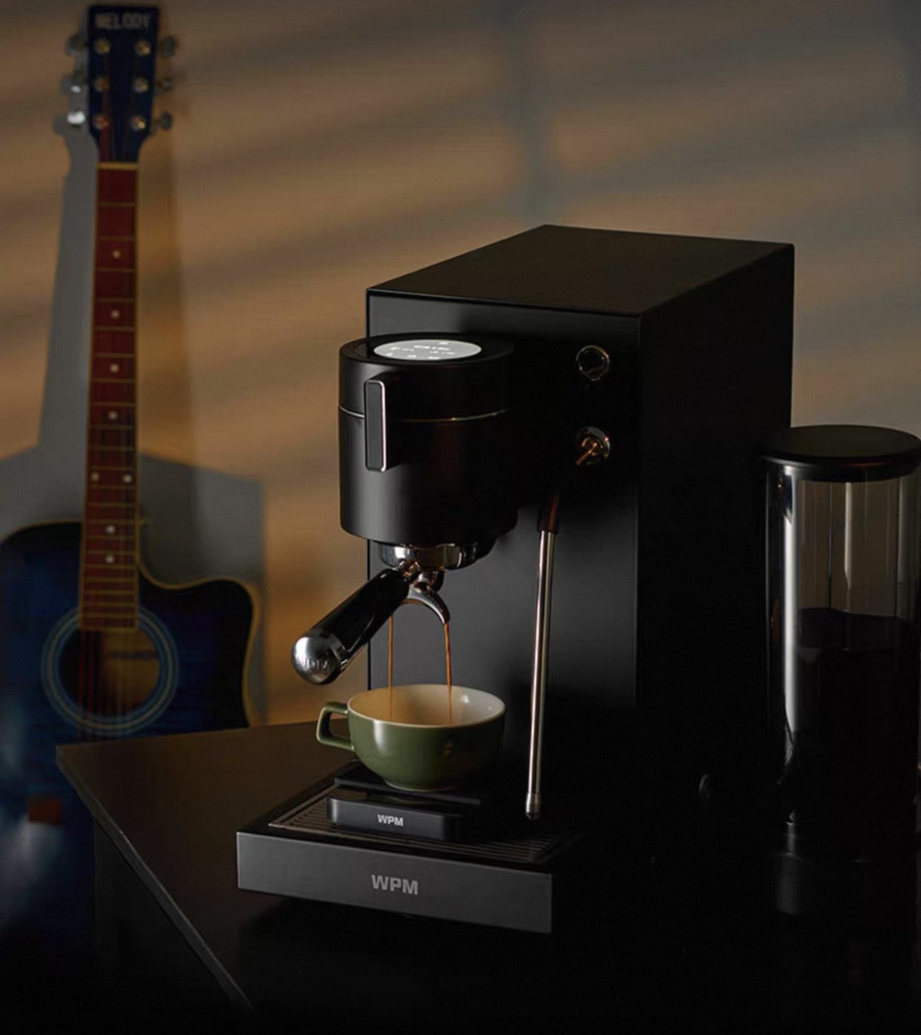 WPM惠家KD360X触控咖啡机调变压小型意美式半自动咖啡现磨料理机