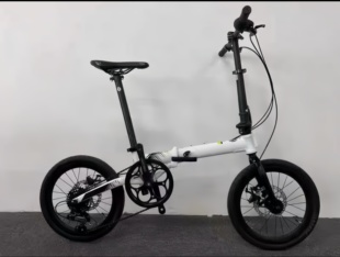 JAVA佳沃LAMPO折叠自行车16寸超轻便携成人男女学生变速碟刹单车