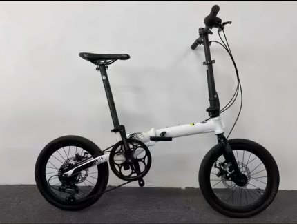 JAVA佳沃LAMPO折叠自行车16寸超轻便携成人男女学生变速碟刹单车