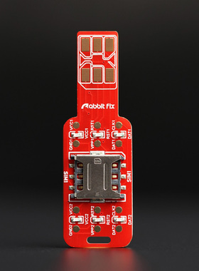 苹果安卓通用手机SIM卡测试小板 维修兔LEDSIM卡检测小板 双卡版