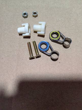 风筝轮导眼过线器导线器瓷眼磁环塑料风筝轮配件儿童风筝轮配件