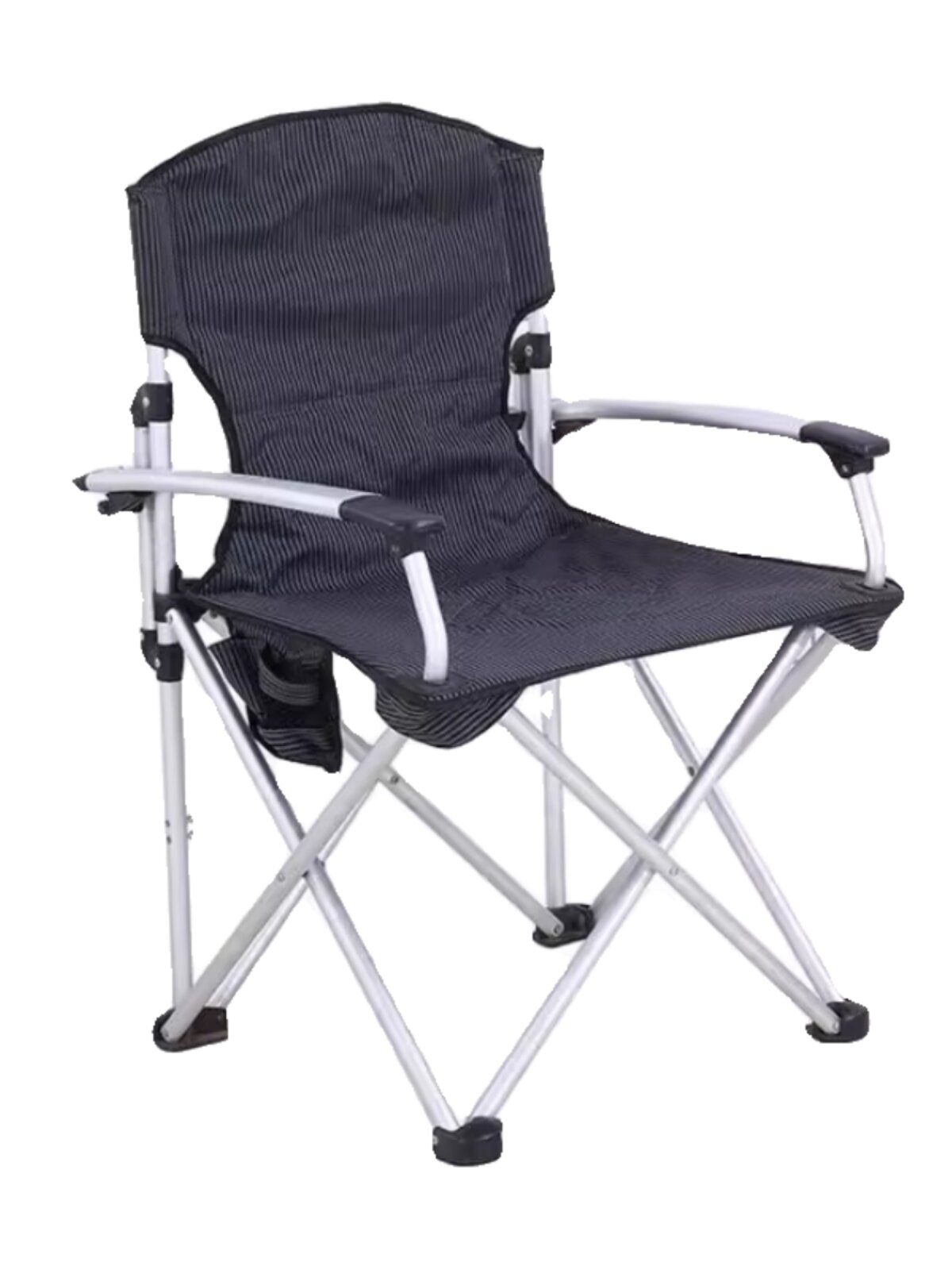 户外铝合金折叠椅子便捷式露营休闲躺椅加厚大号演员椅懒人钓鱼凳