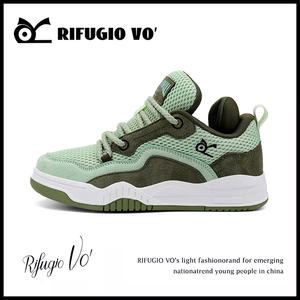 Rifugio Vo'面包鞋男夏季网面透气运动鞋小众潮牌高级感厚底板鞋