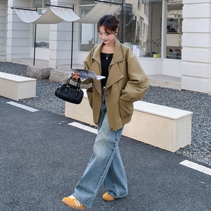 196现货 皮衣外套女 7007新款 P205 控318，女装短外套，昱喆服饰