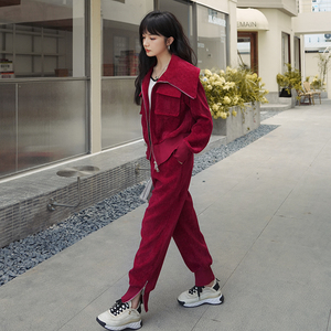 196现货 秋季时尚套装 A013-1新款 P160 控228,女装套装/套裙,昱喆服饰