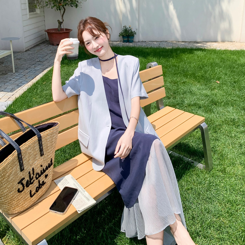 货到店两件套时尚套装裙2C512-7088-P195-控318,女装套装/套裙,昱喆服饰