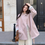 196现货2026春装风衣外套女7003新款P170控268，女装短外套，昱喆服饰