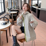 现货2C512春装装风衣短外套A170新款P155控208，女装短外套，昱喆服饰