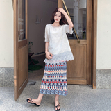 时尚套装两件套女装夏装2C512-7211-P175-控288，女装套装/套裙，昱喆服饰