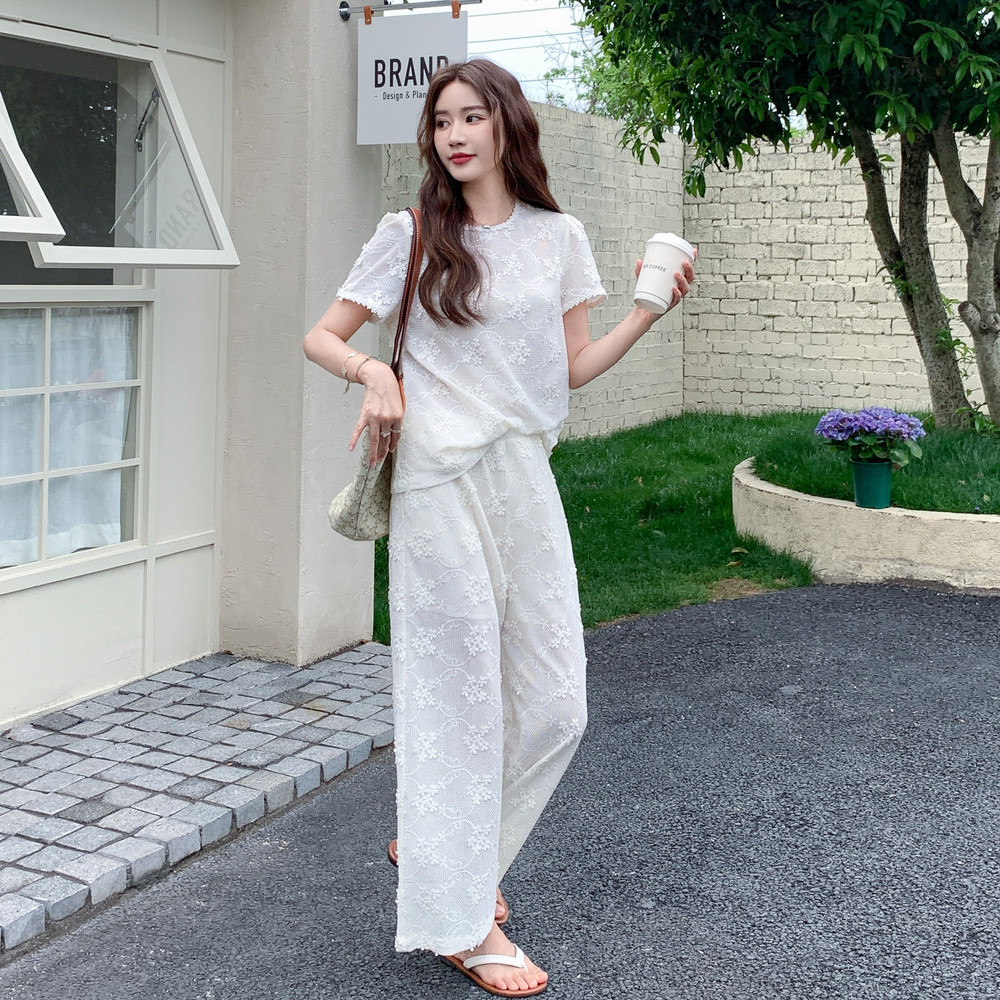 196现货蕾丝时尚套装女1052新款P165控238,女装套装/套裙,昱喆服饰
