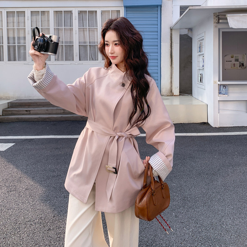 现货2026春装风衣外套女2C512-7003新款P170控268,商品下架区,昱喆服饰